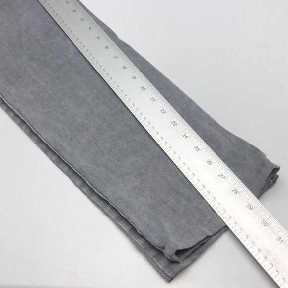 PREMIUM TRIBAL GRAY AUDREY MID-RISE STRAIGHT JEANS 12/31x29 ⭐️ - Picture 11 of 14